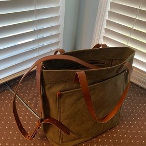 Madewell Canvas Medium Transport Tote